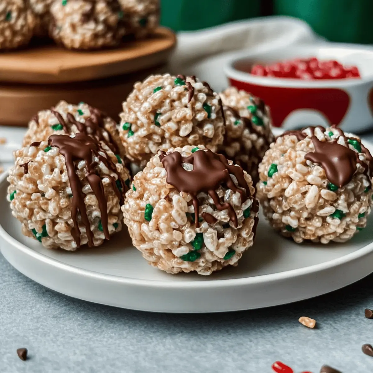 Chocolate Rice Krispie Balls