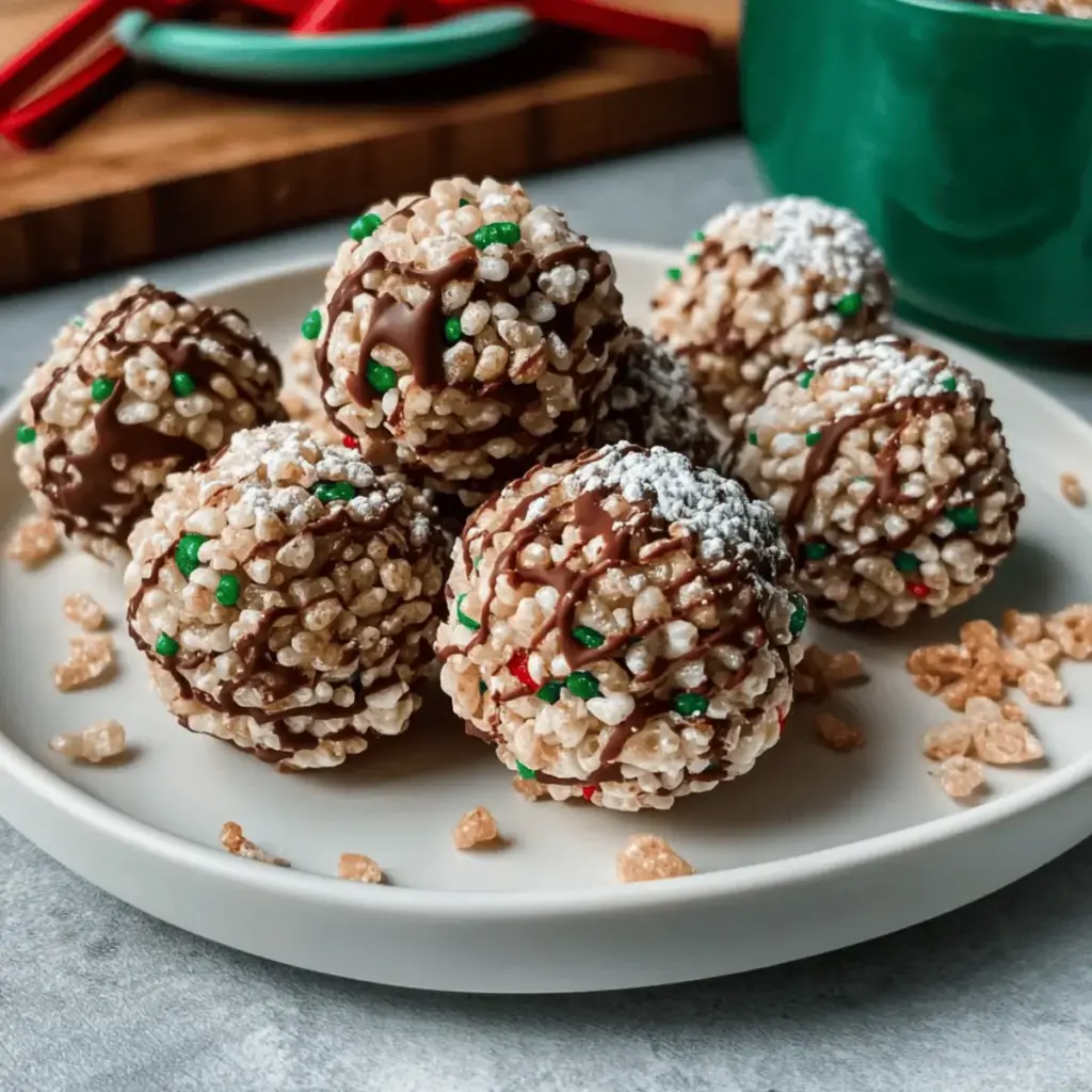 Chocolate Rice Krispie Balls