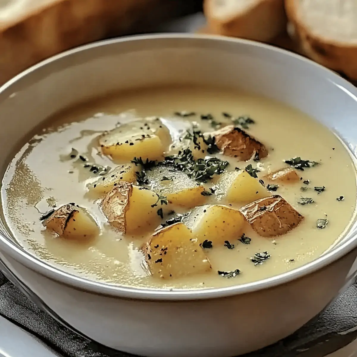 Country French Garlic Soup