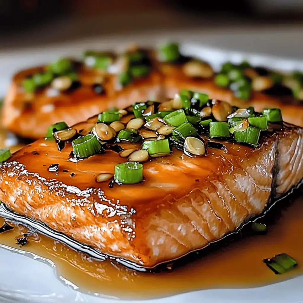 Crispy Honey Garlic Glazed Salmon Recipe