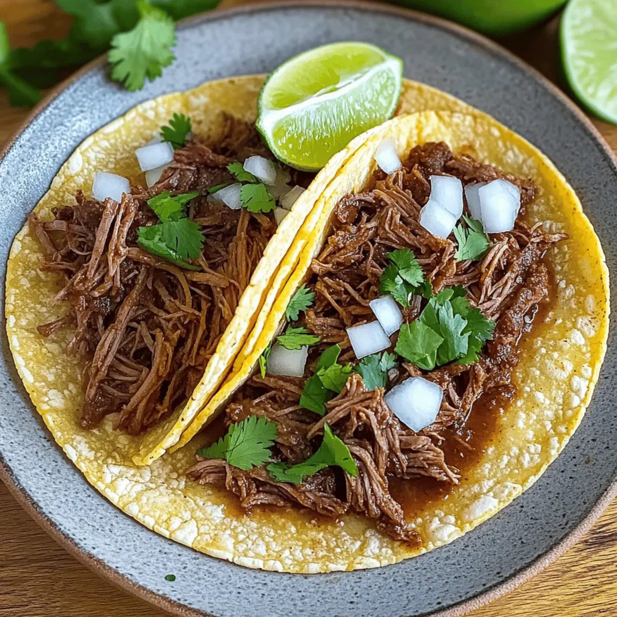 Crock-Pot Shredded Beef Tacos