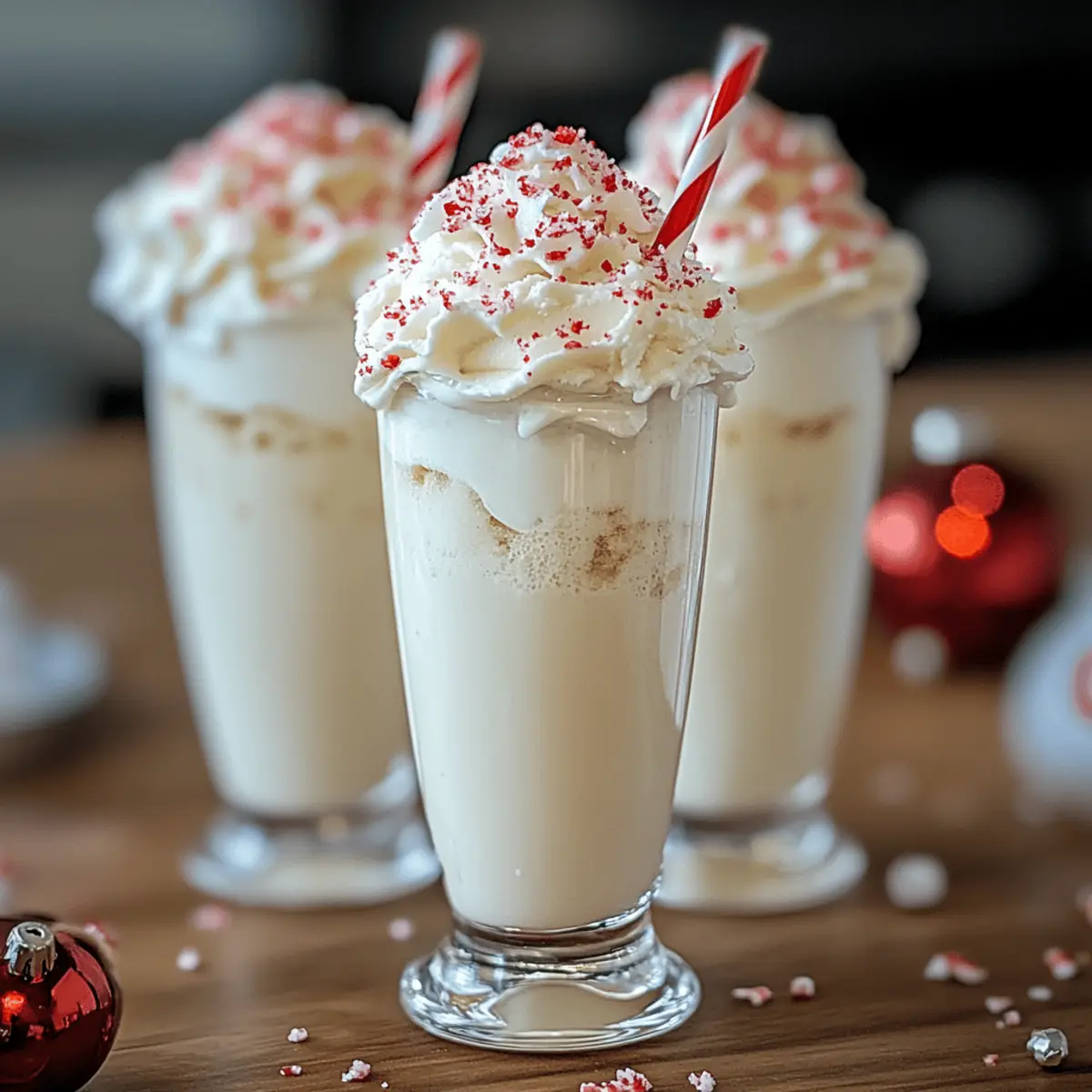 Festive Peppermint Christmas Float