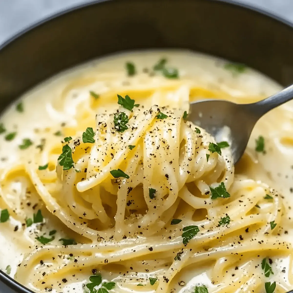 Garlic Parmesan Cream Sauce