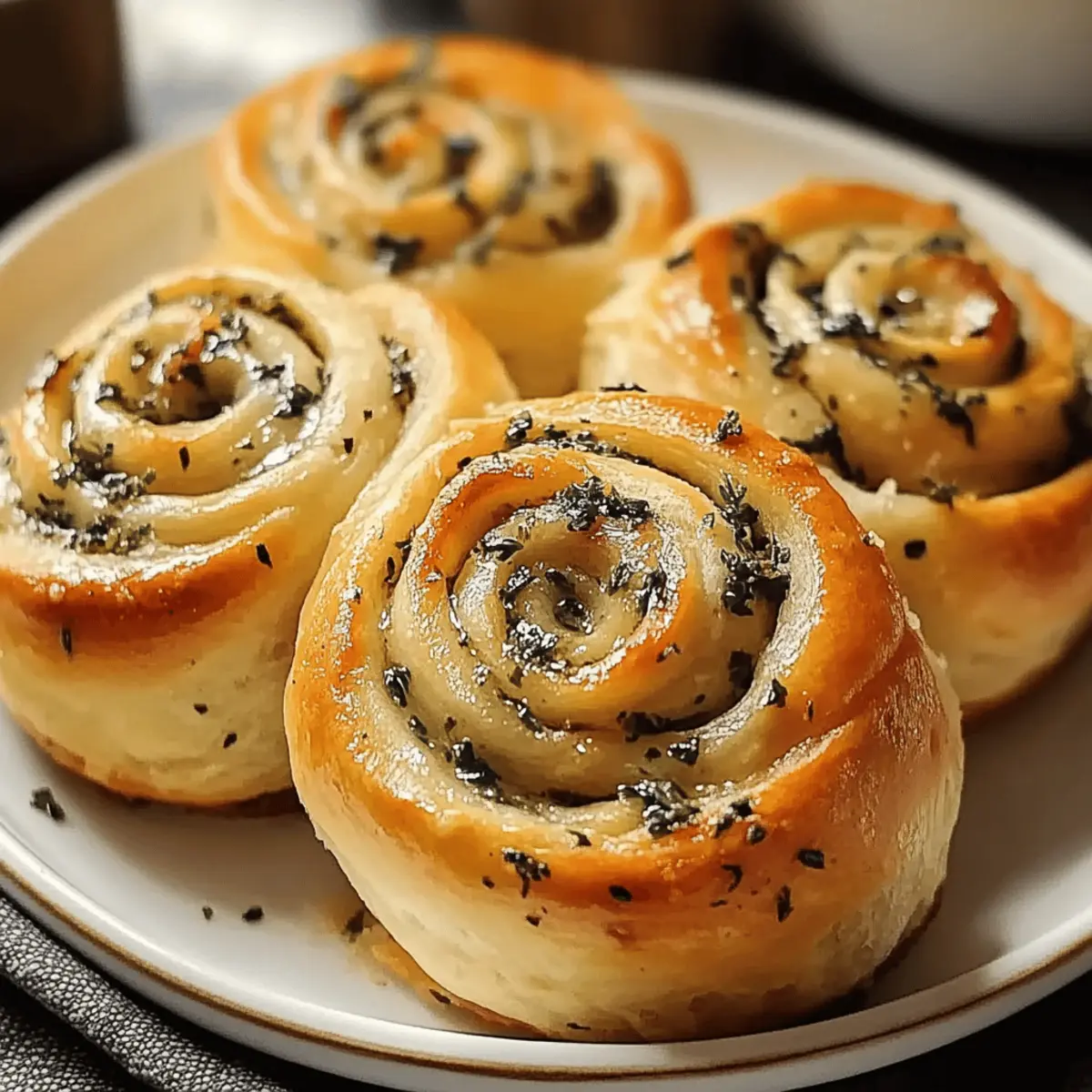 Garlic‑Swirl Rolls