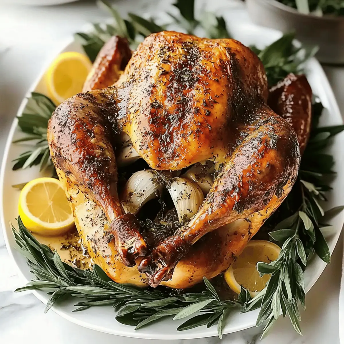 Garlic Thanksgiving Turkey