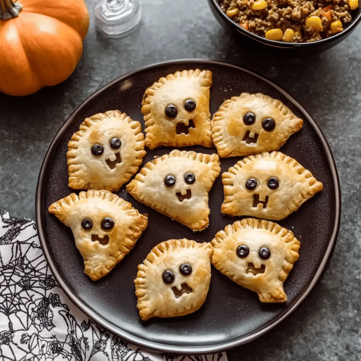 Ghost Taco Hand Pies