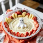Ghostly Greek Yogurt Fruit Dip