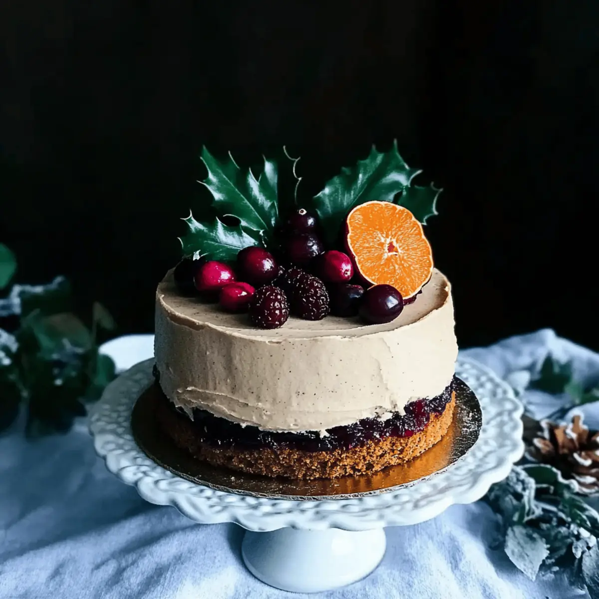 Gingerbread Layer Cake