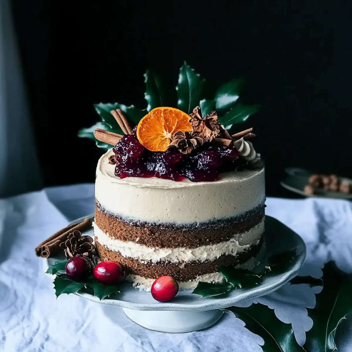 Gingerbread Layer Cake