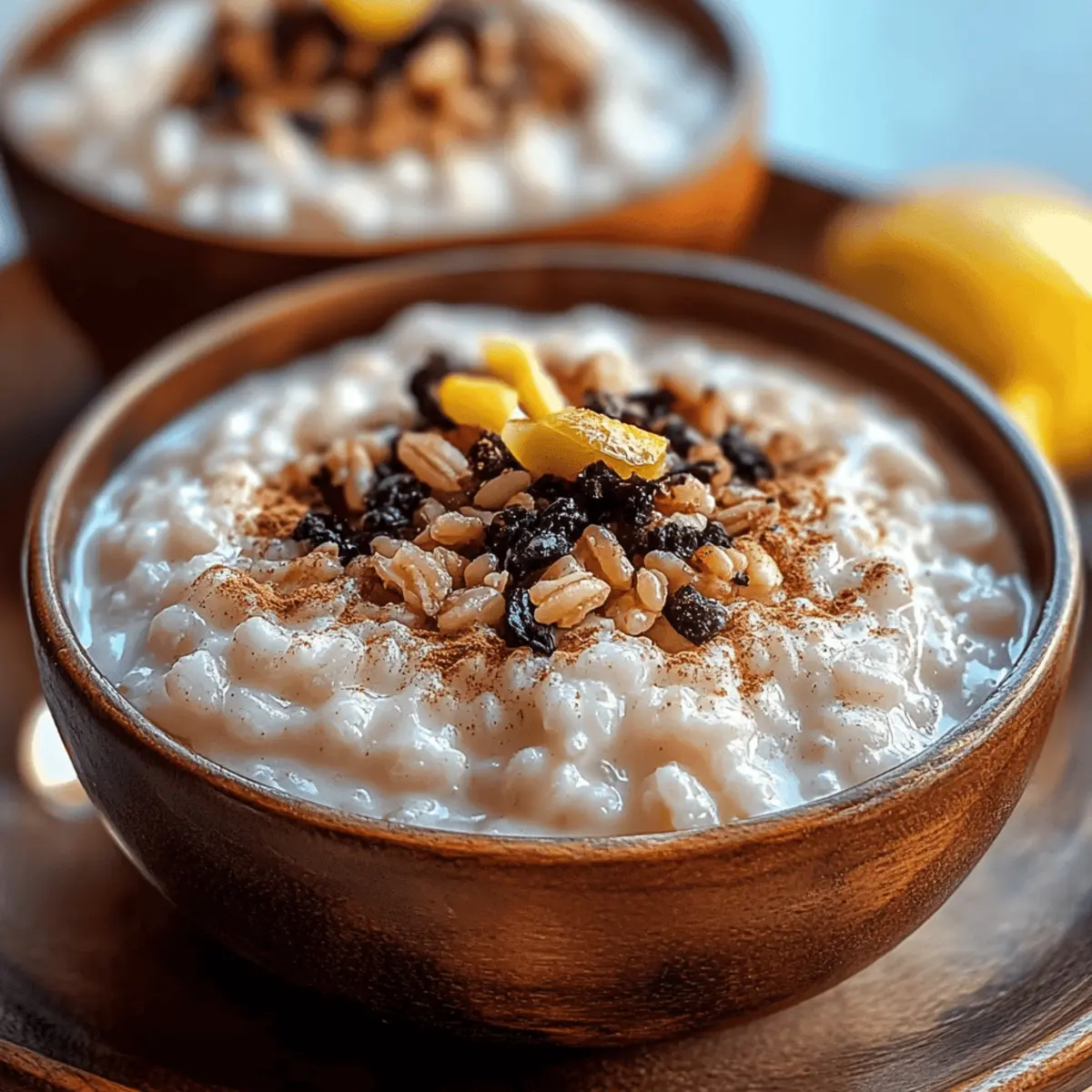 Healthy Rice Pudding