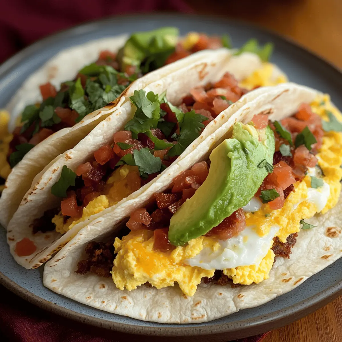 Hearty Mexican‑Style Breakfast Tacos