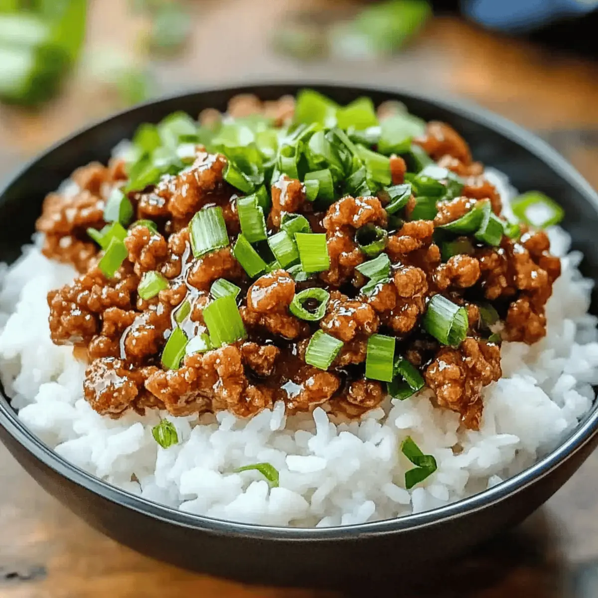 Honey Garlic Ground Turkey Recipe