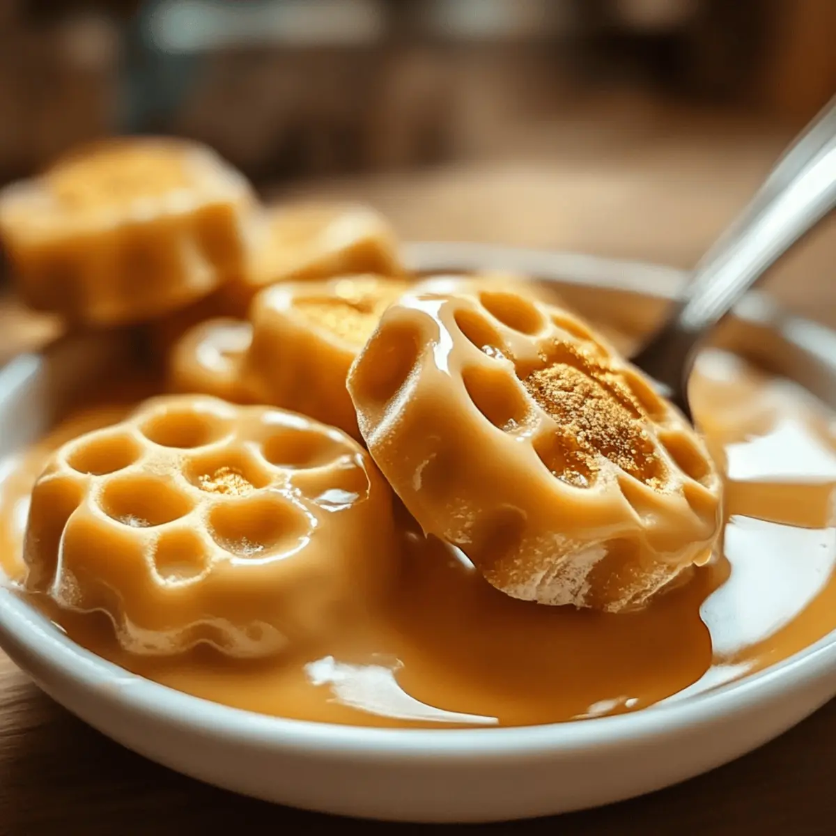 Hufflepuff Honeycomb Butterbeer Treats