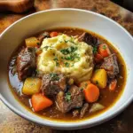 Irish Stew With Mashed Potatoes