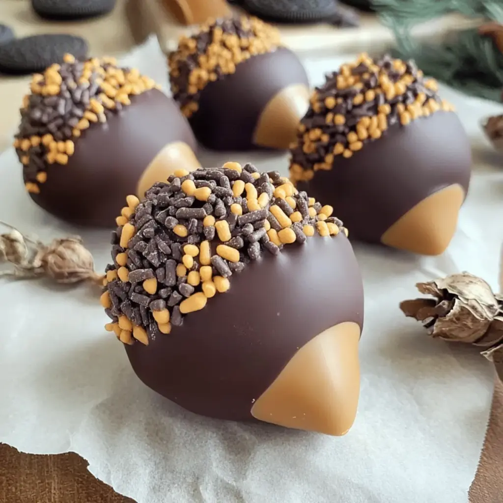 Oreo Acorns Recipe