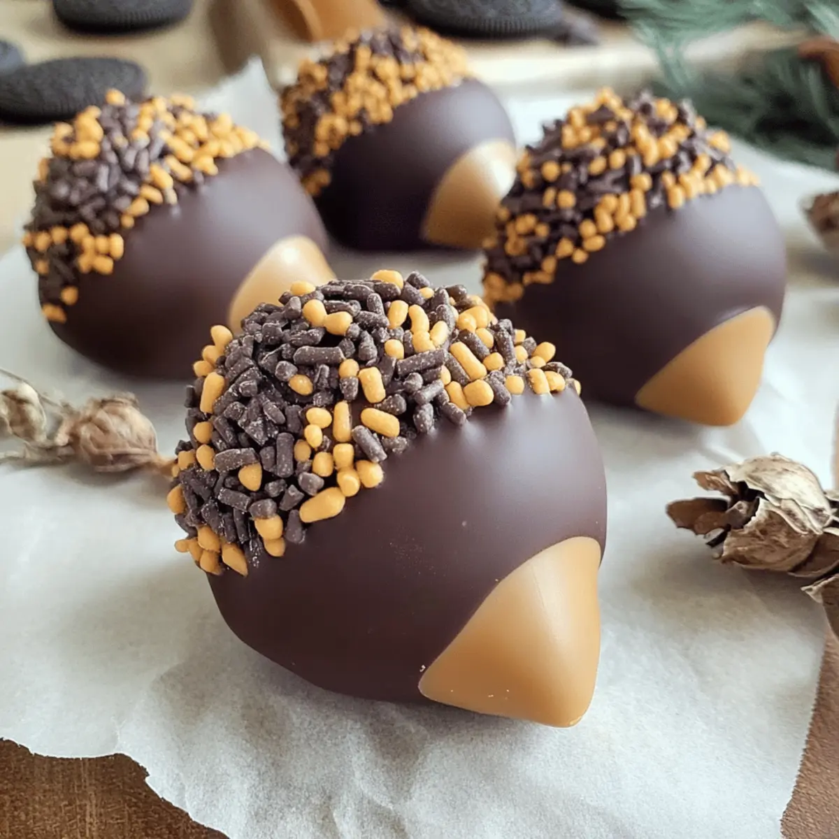 Oreo Acorns Recipe