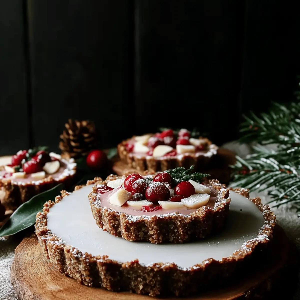 Raw Gingerbread Cranberry