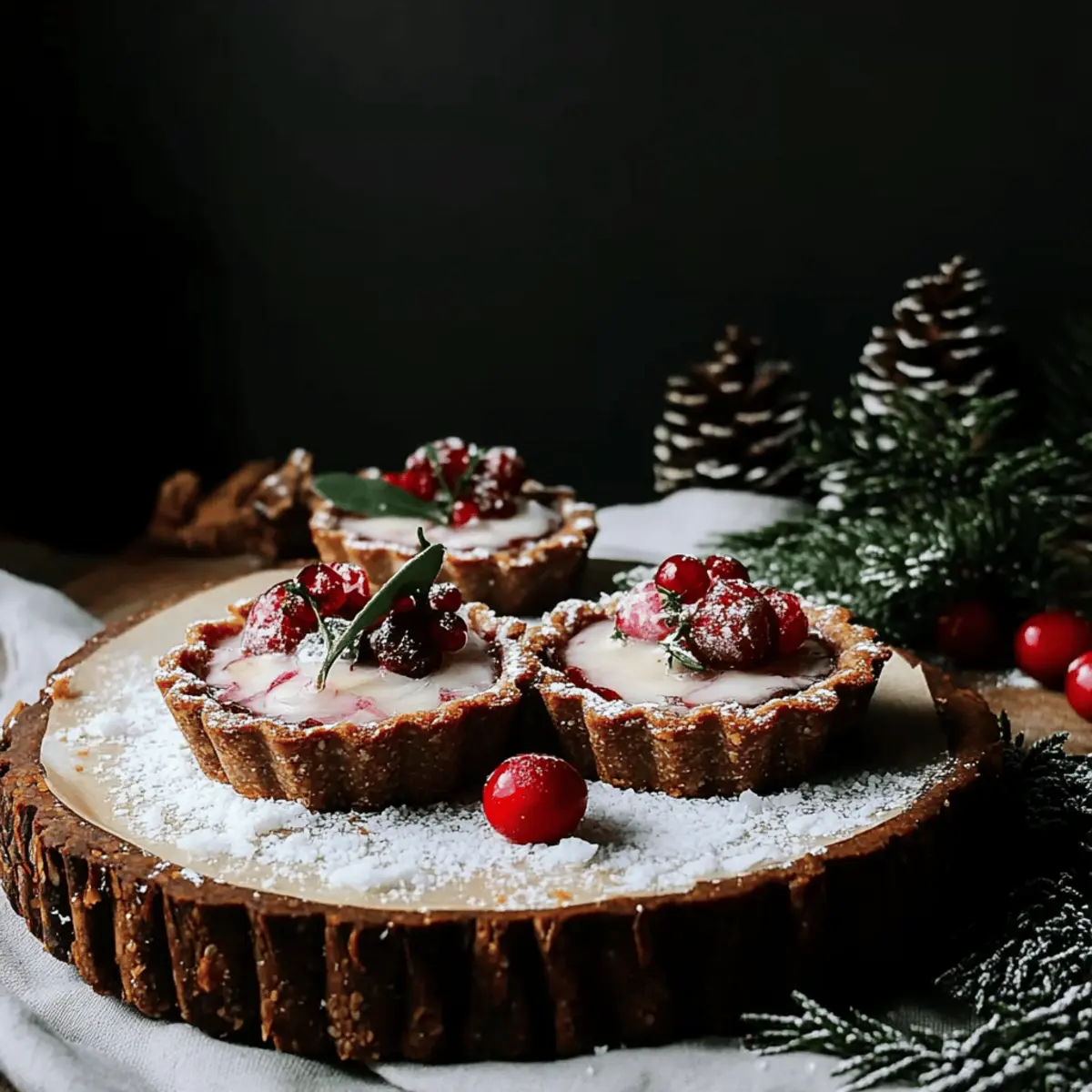 Raw Gingerbread Cranberry
