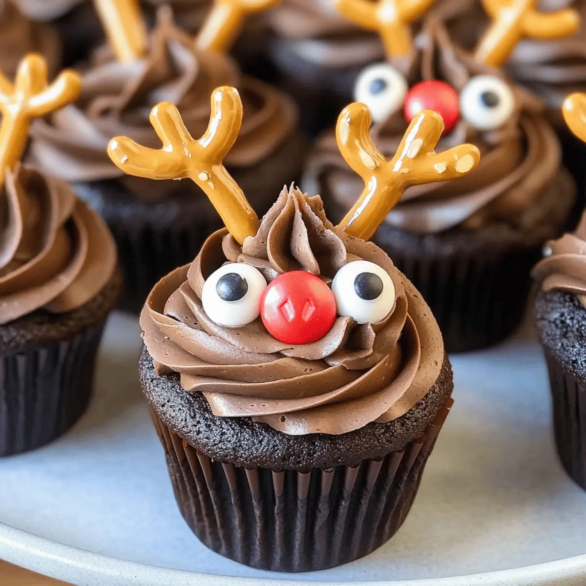 Reindeer Cupcakes