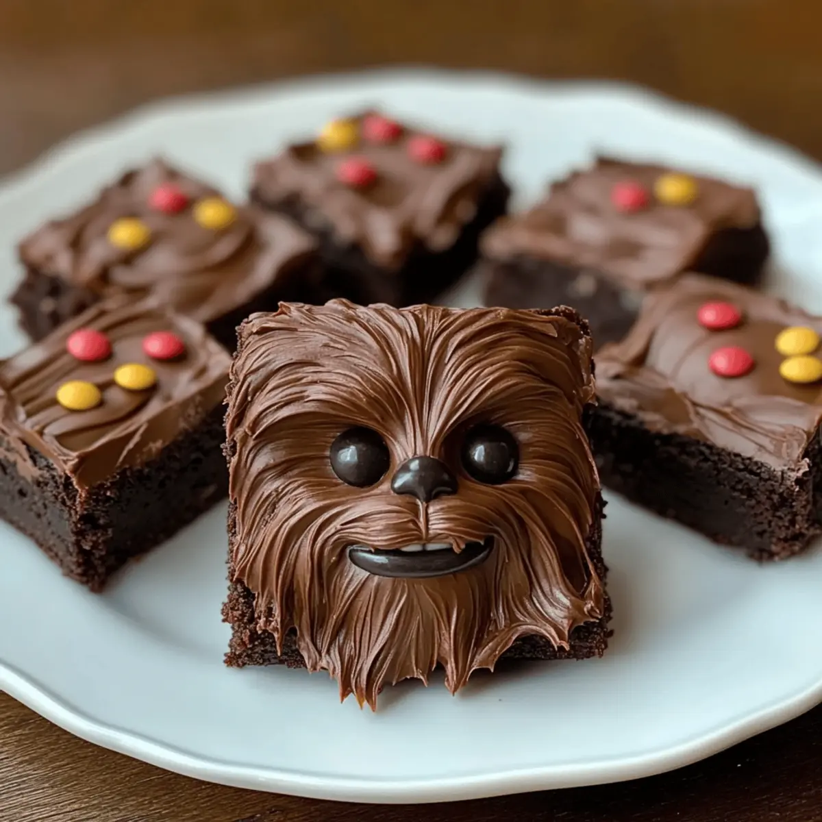 Star Wars Chewbacca Brownies