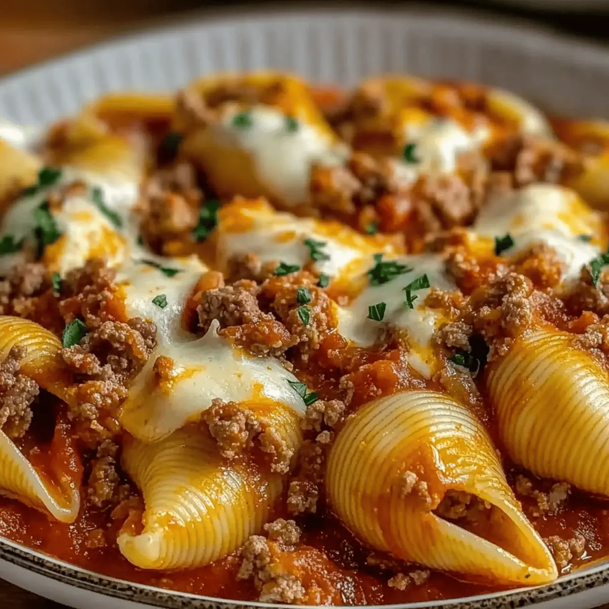 Stuffed Shells with Meat