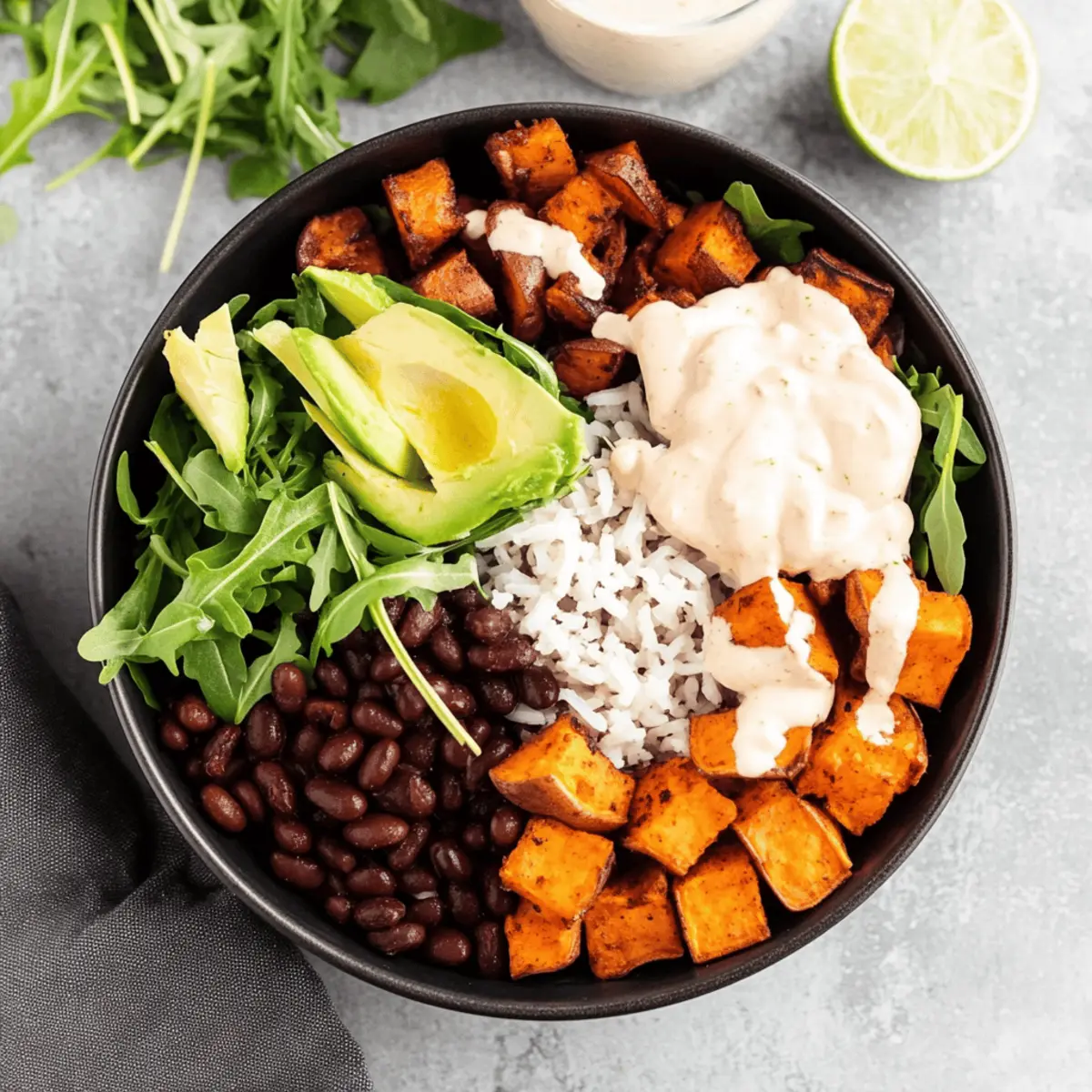 Sweet Potato Black Bean Bowls