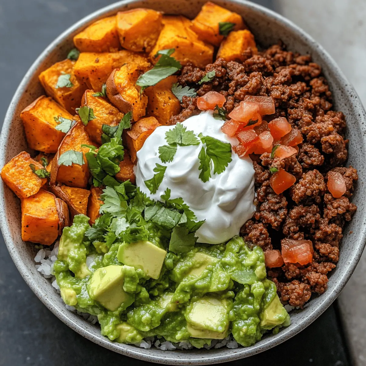 Sweet Potato Taco Bowl