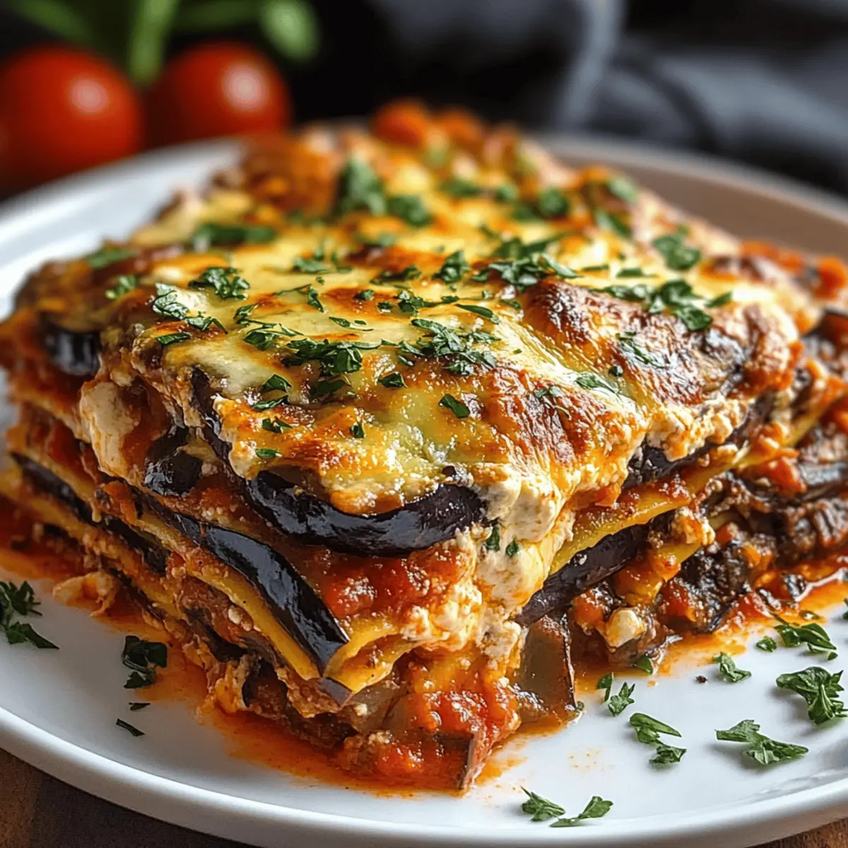 Vegetarian Eggplant Lasagna