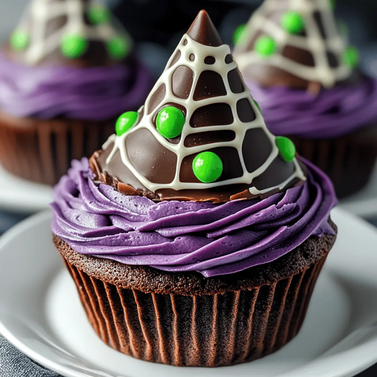 Witch Hat Cupcakes
