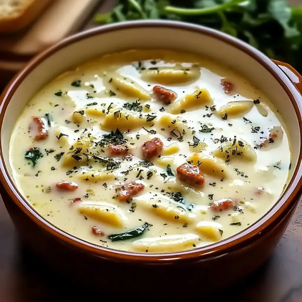 White Lasagna Soup