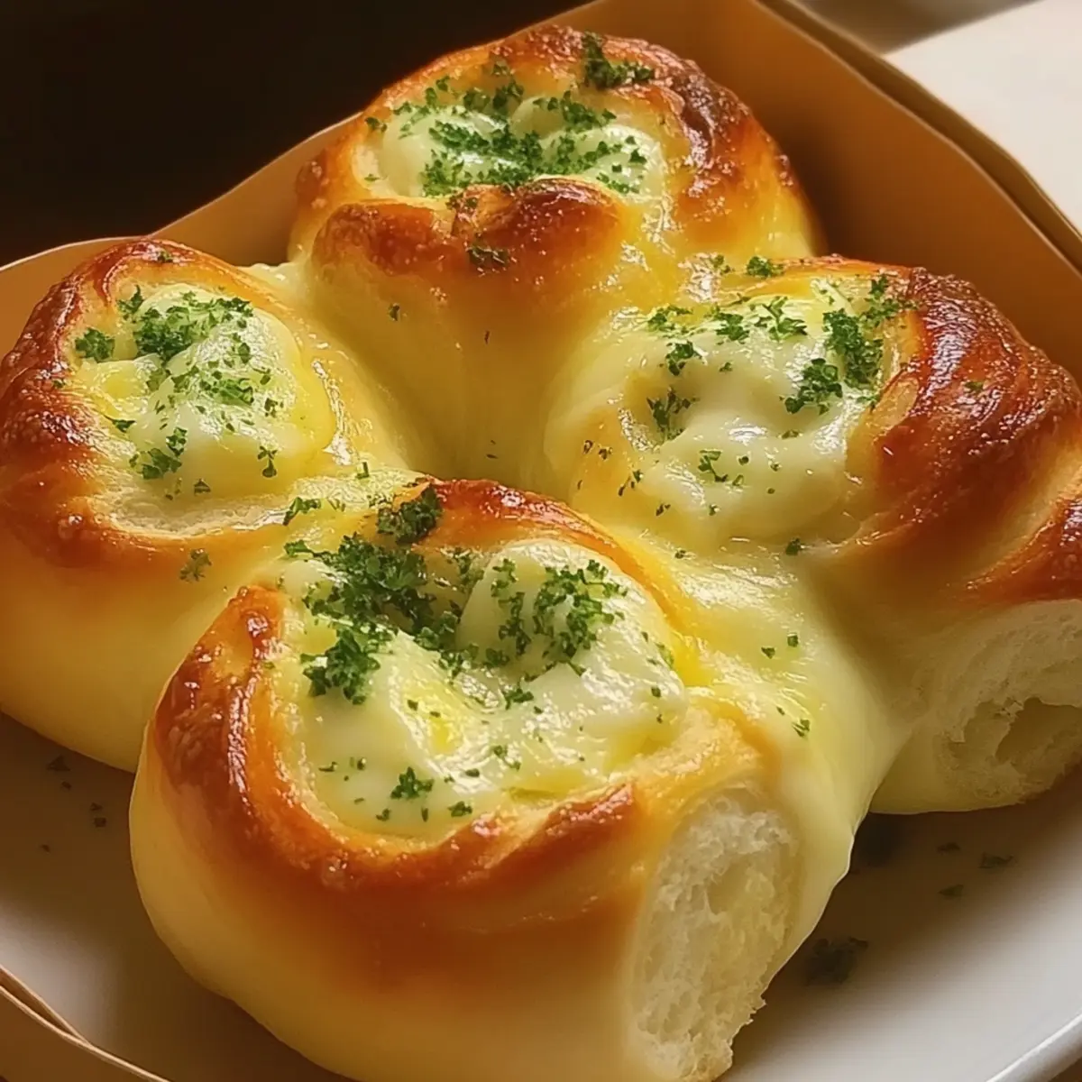 Buttery cheese Garlic Rolls, everyone will love them!