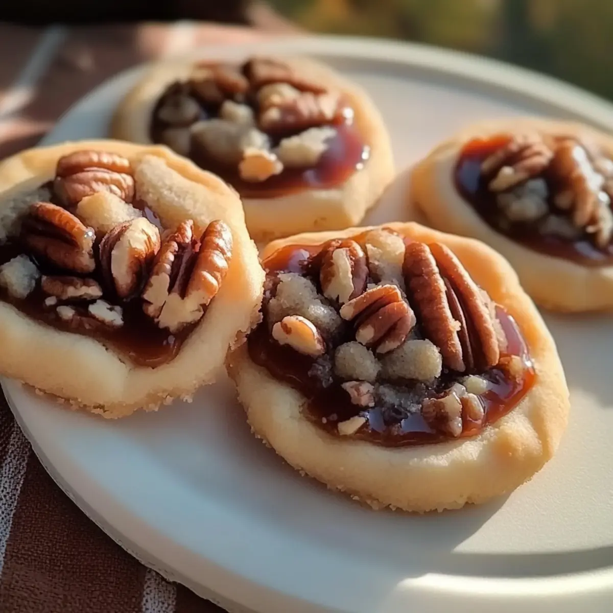 Crumbl pecan pie cookies