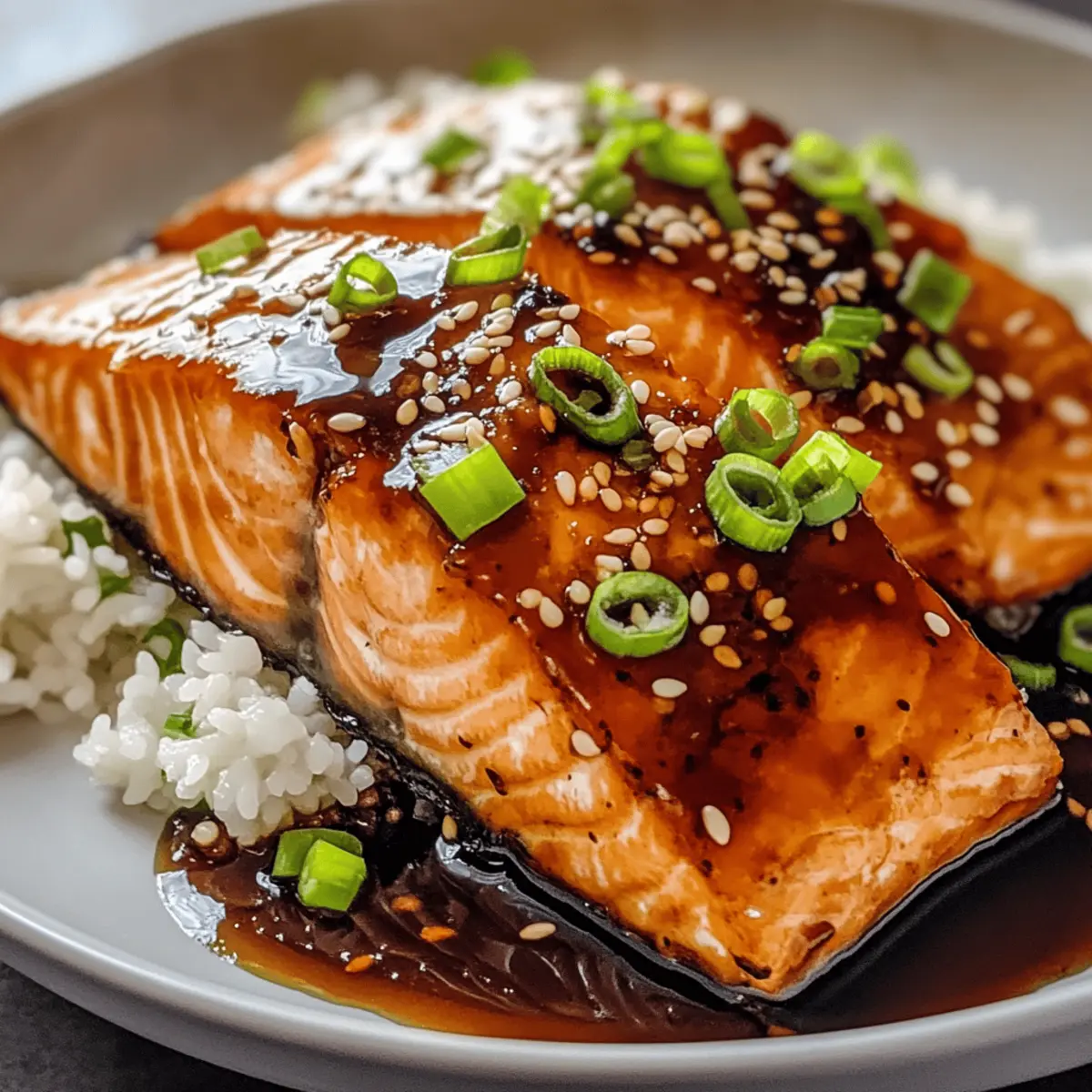 Baked Teriyaki Salmon