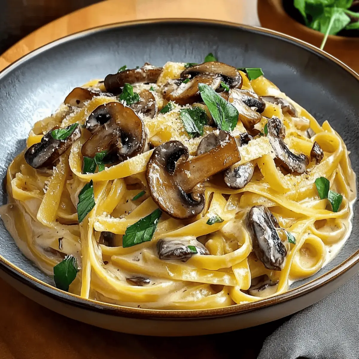 Caramelized Leek and Mushroom Gruyere Pasta