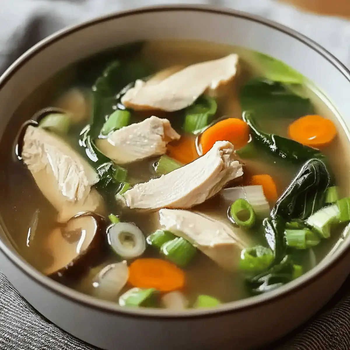 Chicken Miso Soup