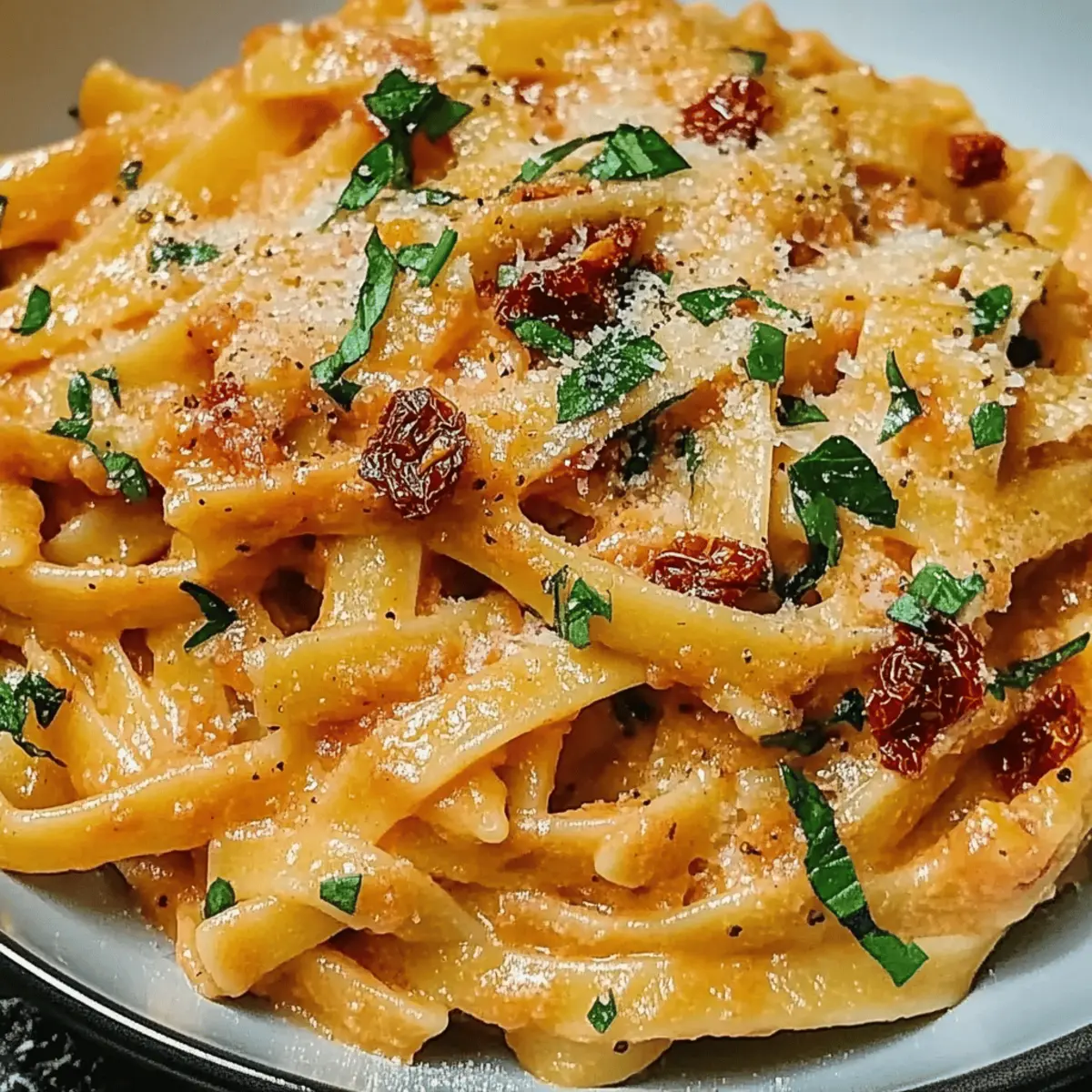 Creamy Sun-Dried Tomato Vegan Pasta