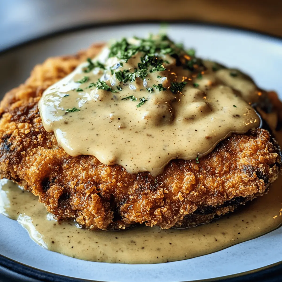 Crispy Buttermilk Chicken Fried Steak