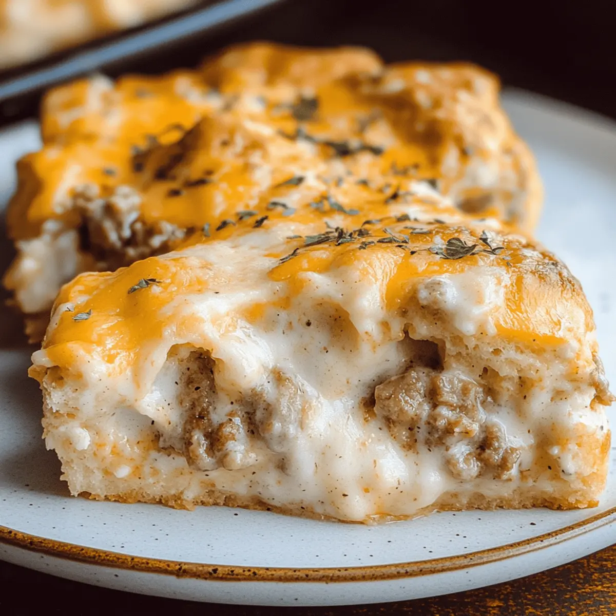 Easy Biscuits and Gravy Breakfast