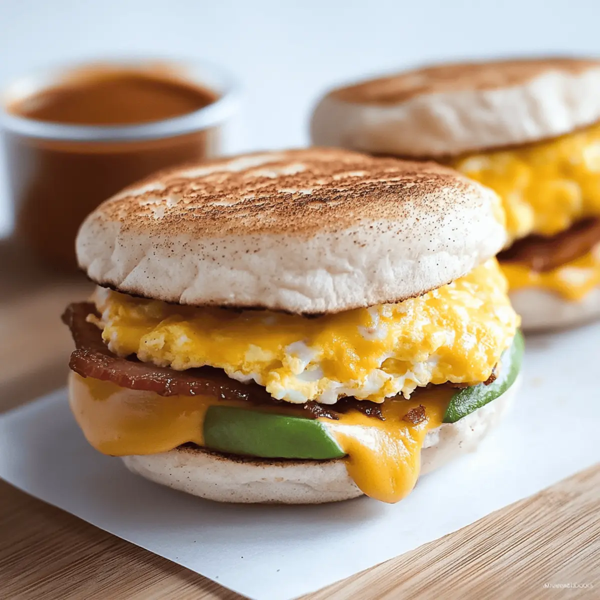 Freezer Breakfast Sandwiches