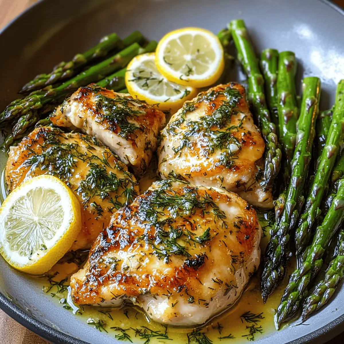 Lemon and Dill Butter Garlic