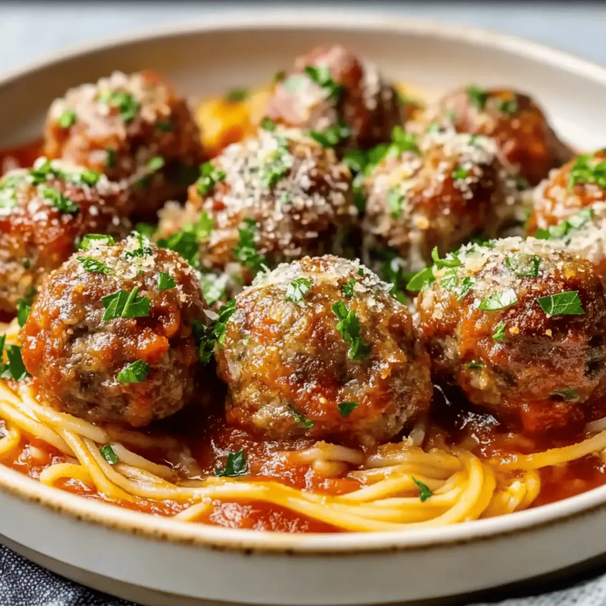 Melt-In-Your-Mouth Italian Meatballs