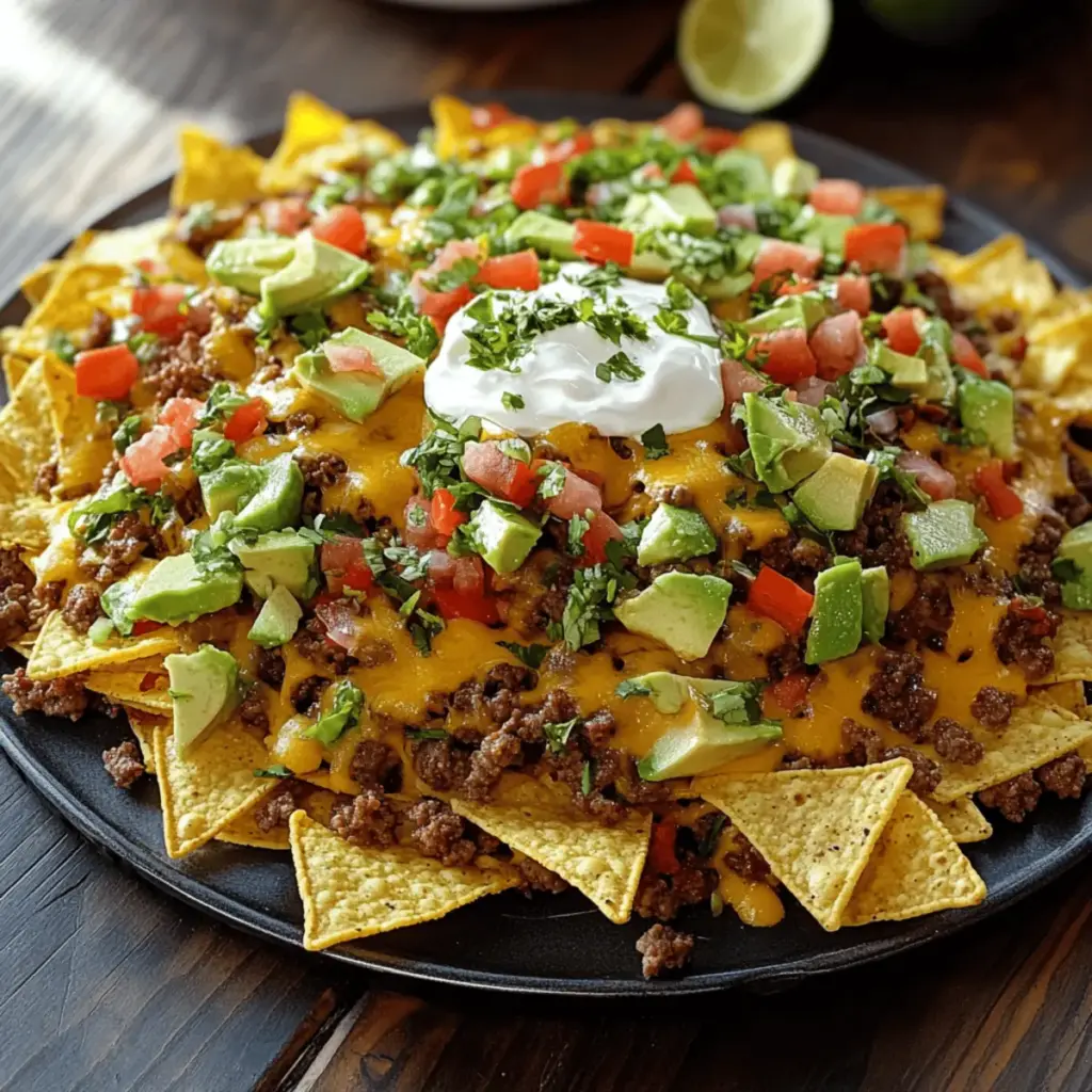 Oven-Baked Nachos