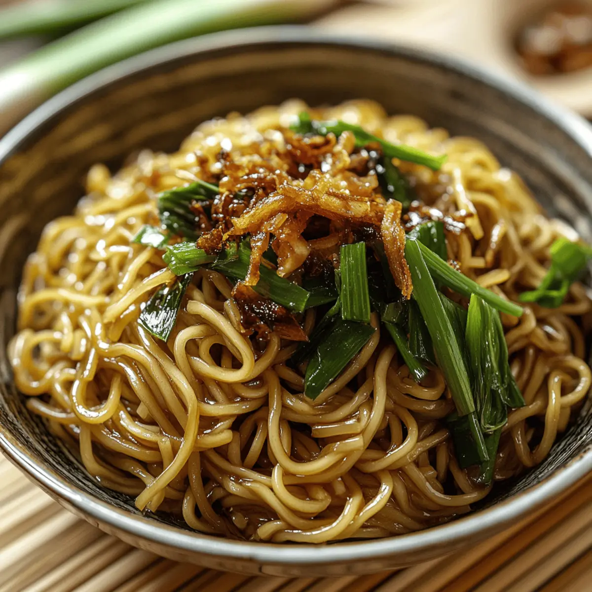 Scallion Oil Noodles