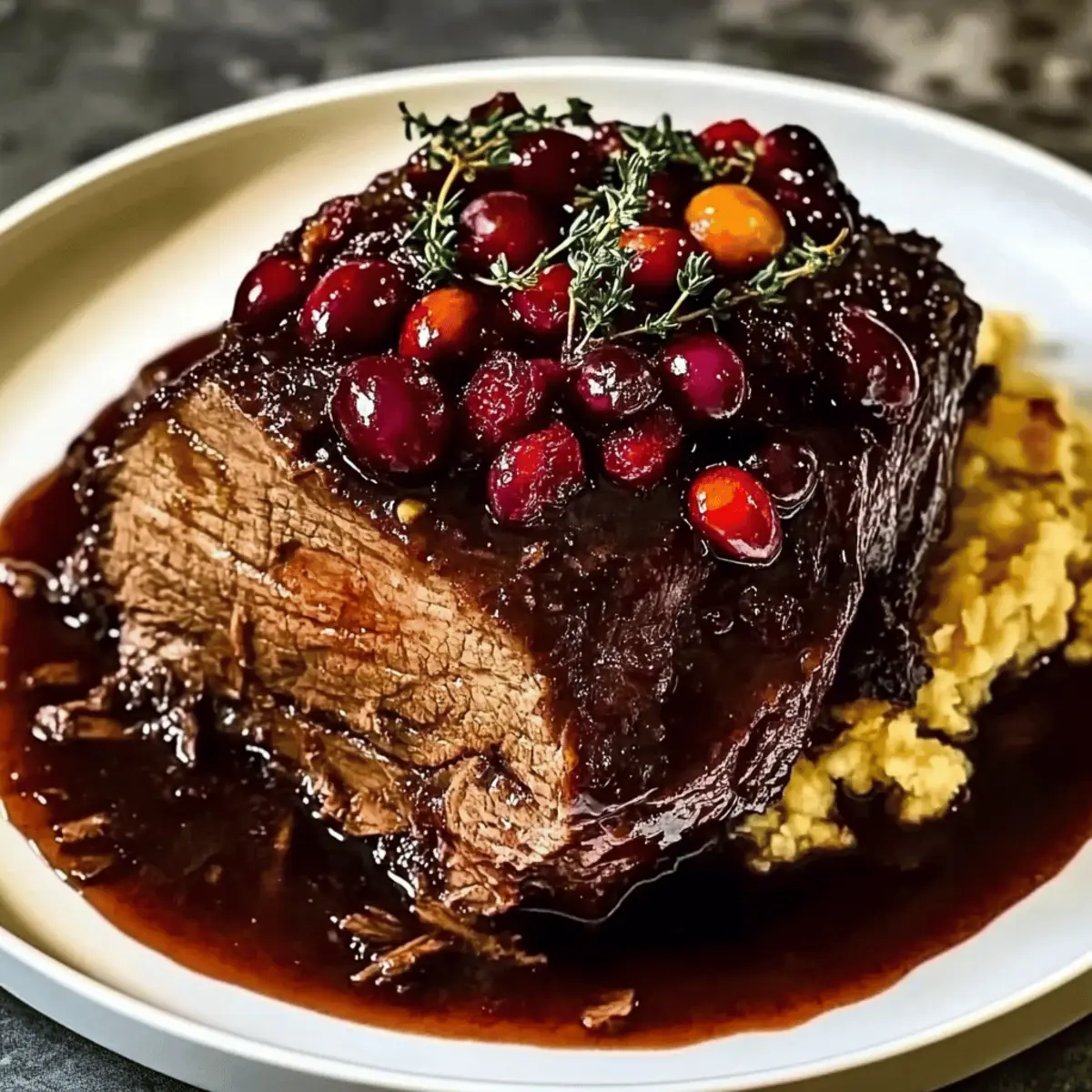 Slow-Braised Beef Roast