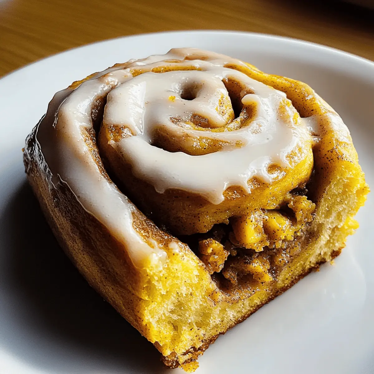 Soft Pumpkin Cinnamon Rolls