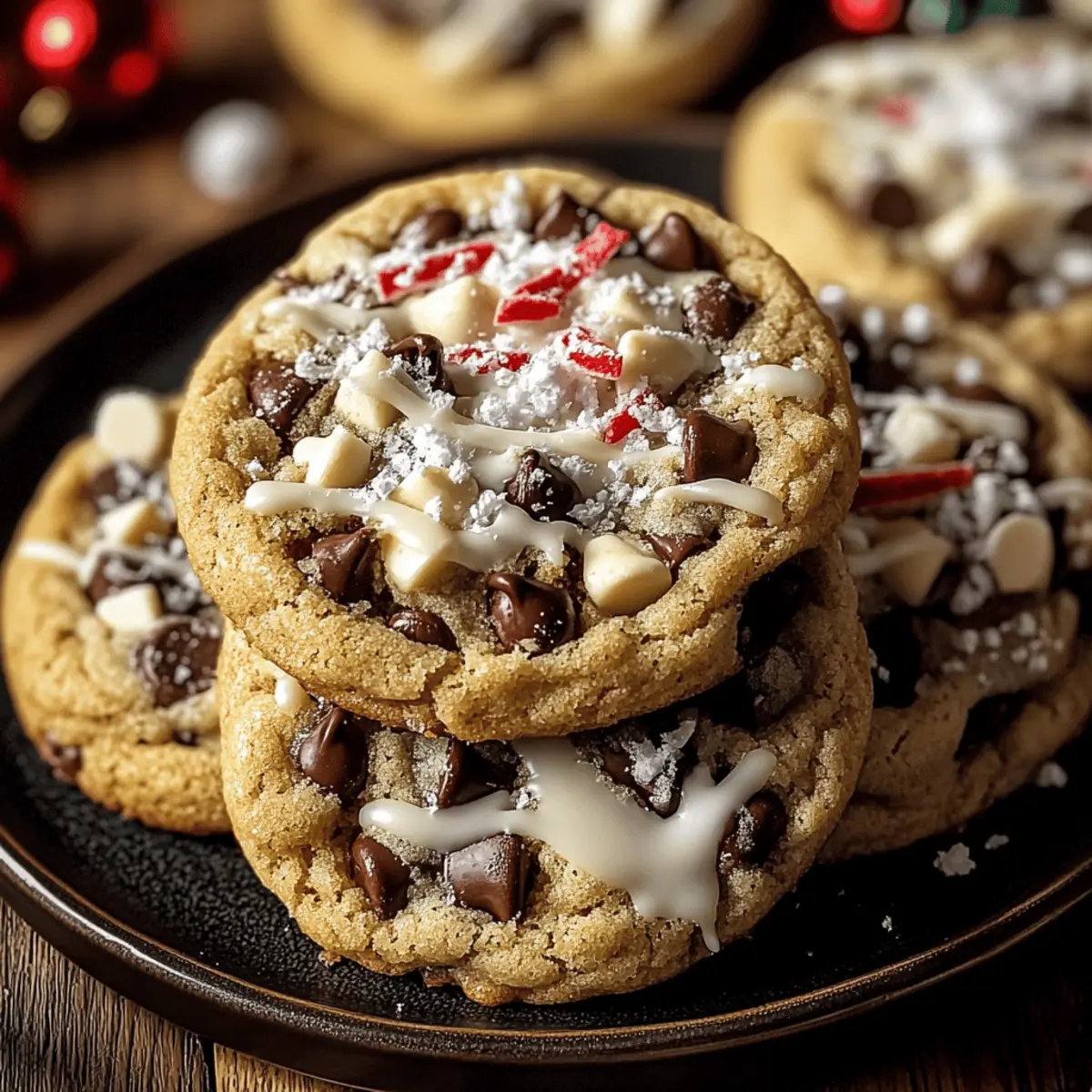 Winter Wonderland Chocolate Chip Cookies