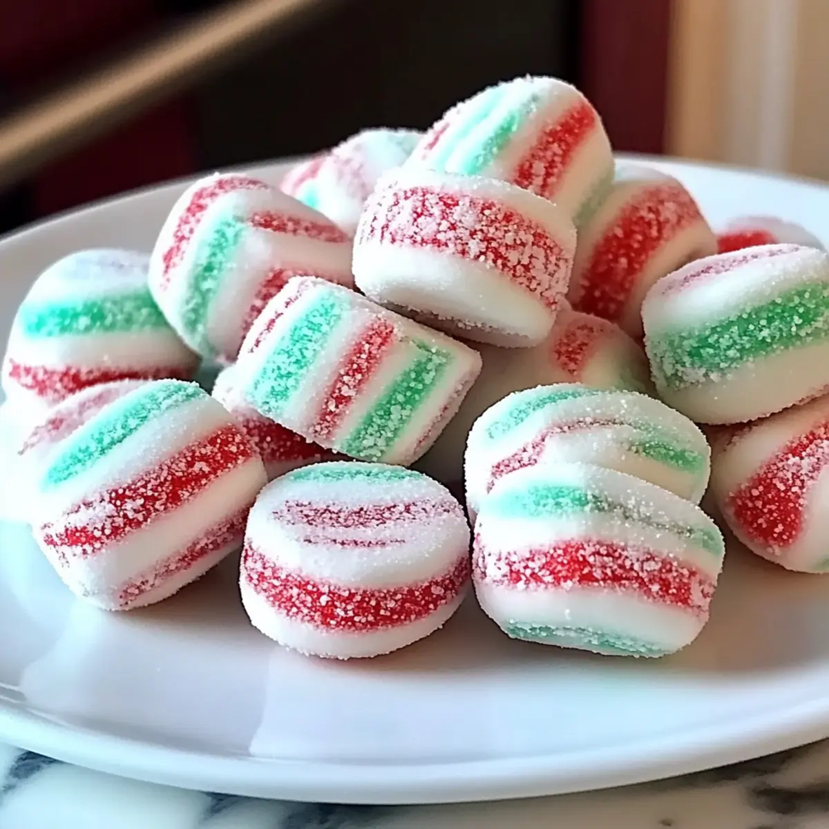 Soft Christmas Peppermints