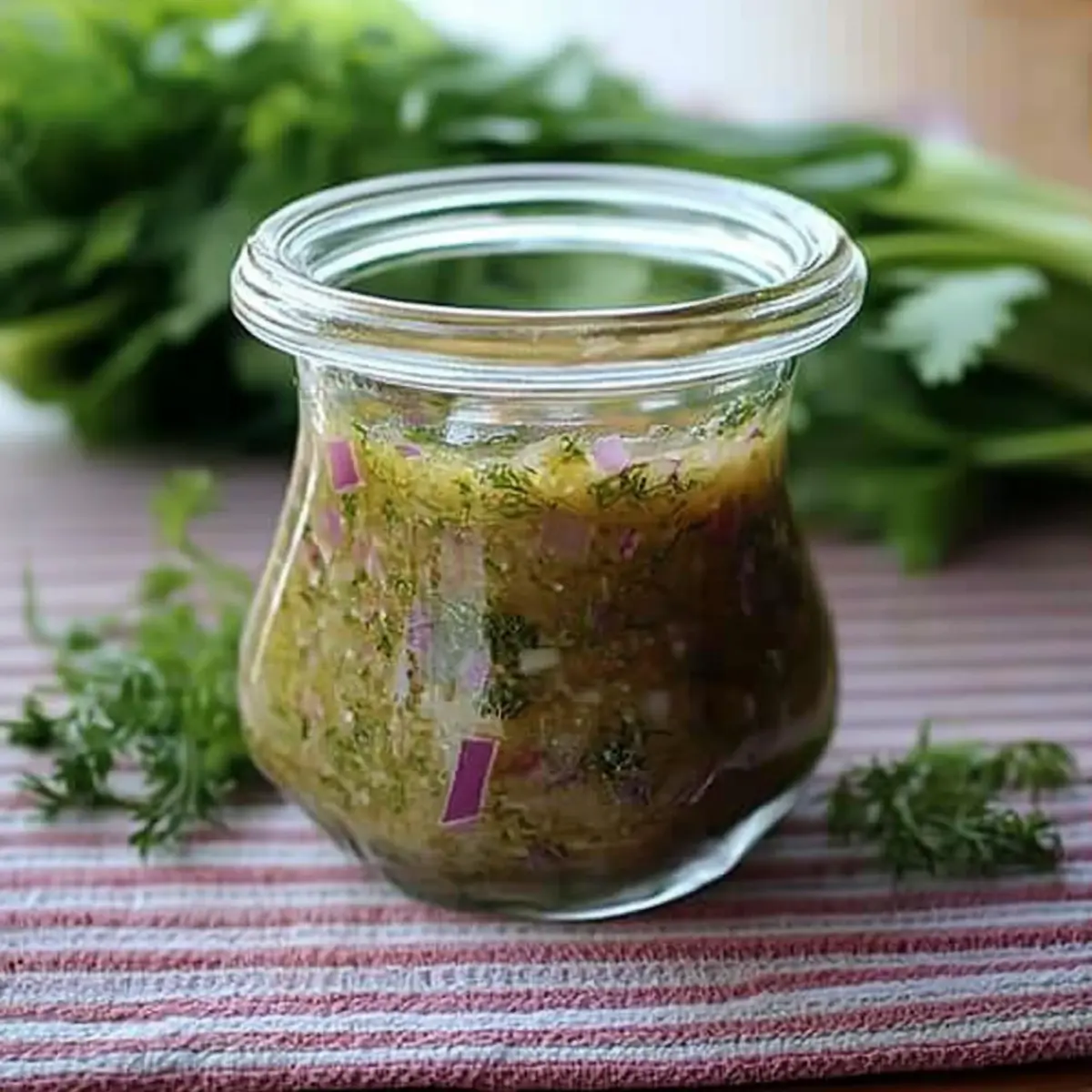 Dill Red Onion Dressing