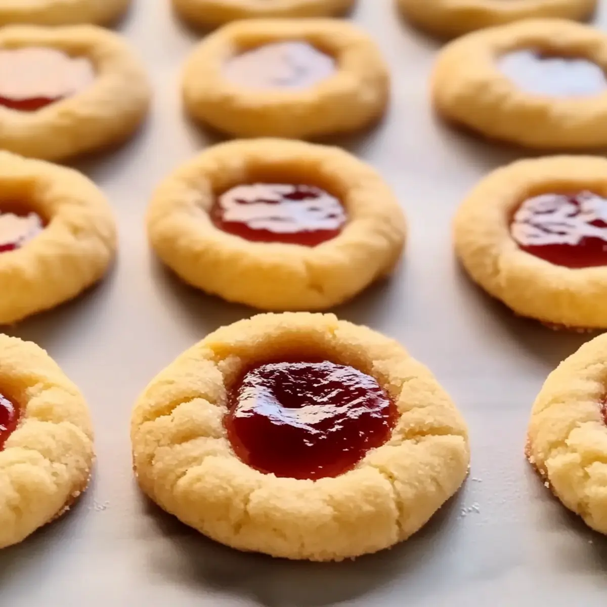 Classic Thumbprint Cookies