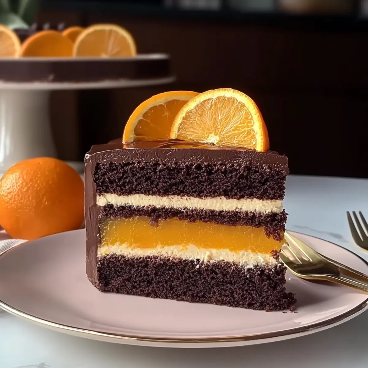 Chocolate & Orange Punchcake